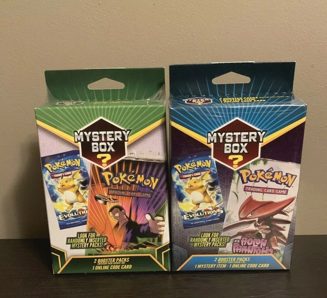 Pokemon Mystery Power Box Displayed at Walgreens Pokemon Mystery Power Box on Walgreens Shelf