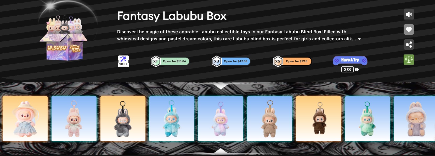 HapaBox mystery unboxing experience for Labubu toys