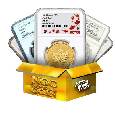Online Mystery Box - NGC Imperial Coin | Hapabox