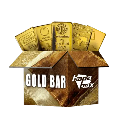 Online Mystery Box - Gold Bar | Hapabox