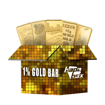 Online Mystery Box - 1% Gold Bar | Hapabox